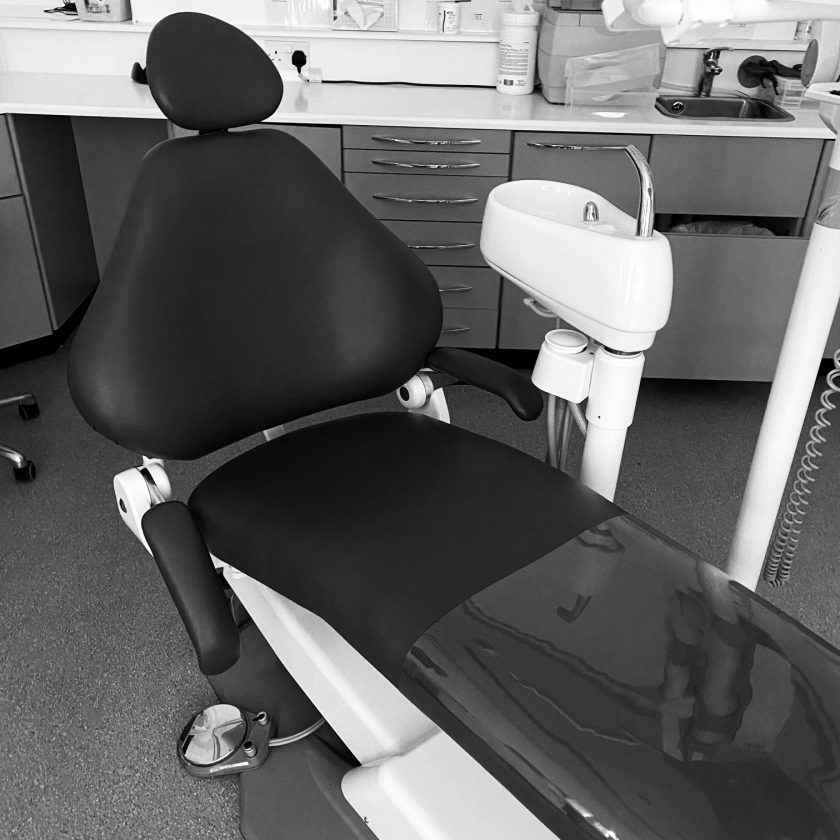 Empty Dental Chair at Coppice View Dental Care Harrogate